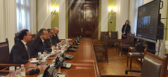 2 March 2022 National Assembly Speaker Ivica Dacic at the opening ceremony of the VI cycle of the Young Leaders Academy 